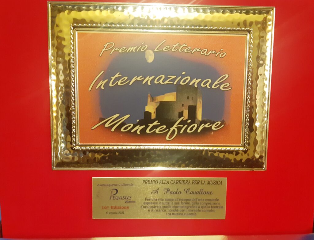 Premio alla carriera per la musica - Montefiore Conca