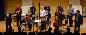 Cavallone's Horos with the Stroma Ensemble cond. Hamish McKeich, flute R. Fabbriciani