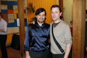 with composer Michael Norris