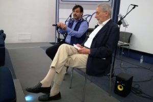 with Renzo Cresti, presentation of "Hóros" - May 12, 2018
